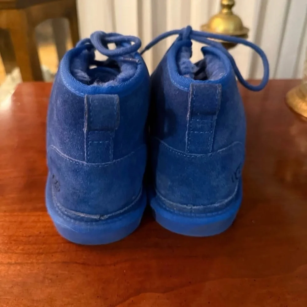 UGG Neumel Men's Chukka Ankle Boot US 10 Bright Blue